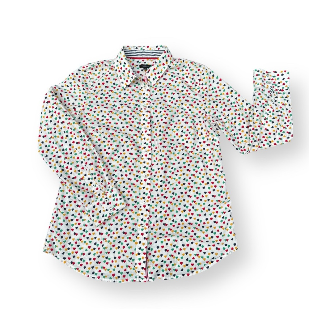 Button Up Polka Dotted Top